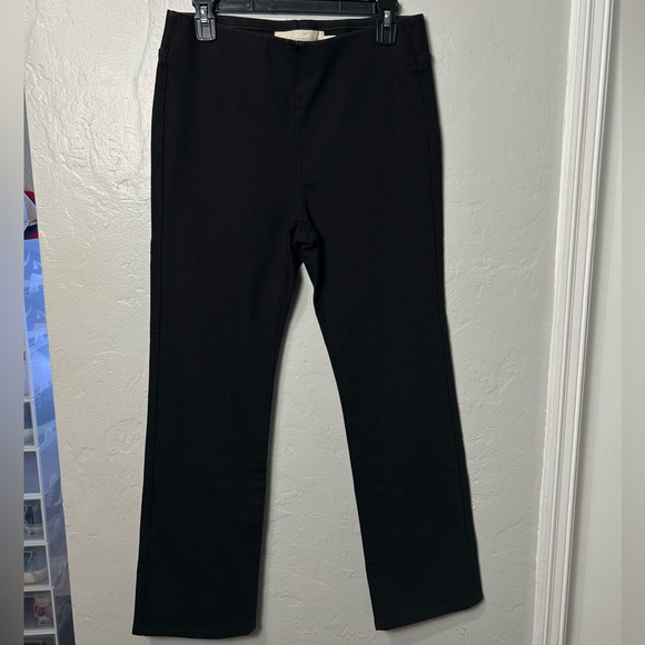 Soft Surroundings Pants - Soft Surroundings Black Pull Up Bootcut Pants